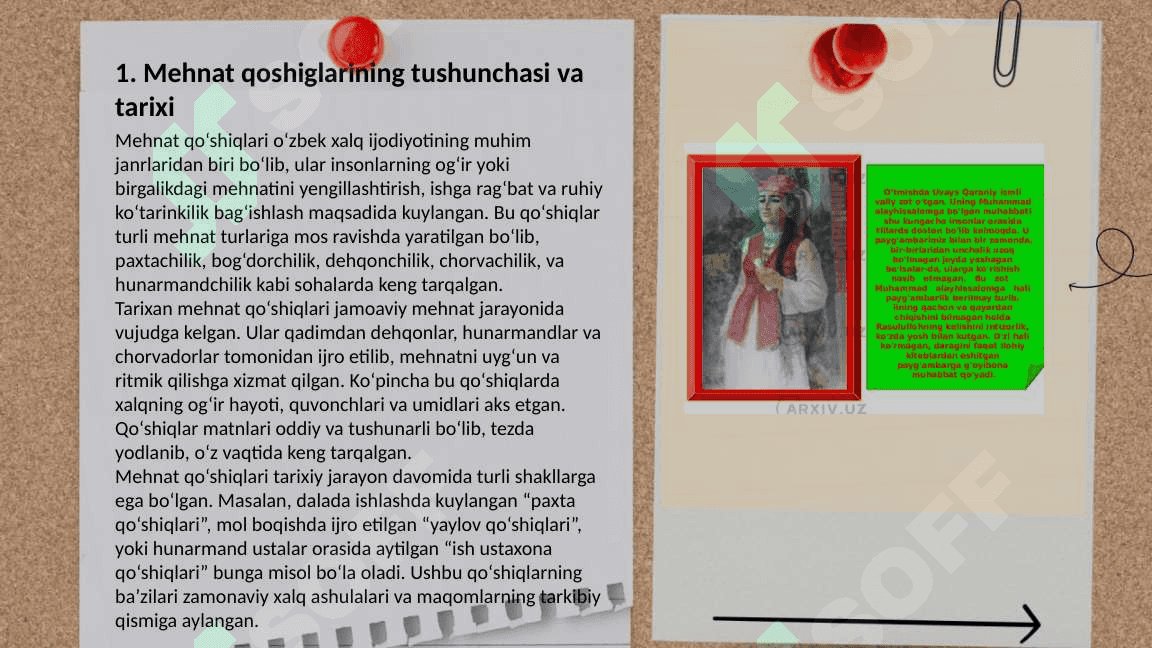 O'zbek xalq musiqa ijodi mehnat qo'shiqlarining ohang va she'riy bo'ginlar tuzilmasi variantliligi invariantliligi 3