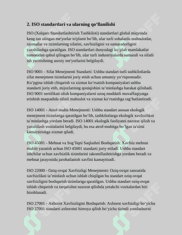 XALQARO STANDARTLASHTIRISH VA METROLOGIYA TIZIMLARI 5
