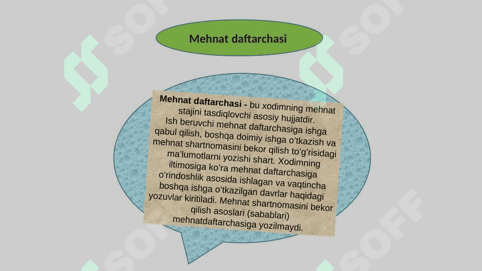 XODIM VA ISH BERUVCHINING HUQUQ VA MAJBURIYATLARI 7
