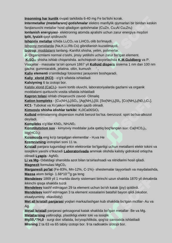KIMYO TERMINLAR ATAMALAR 4