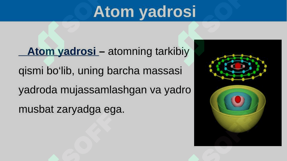 Izotoplar. Izobarlar 4