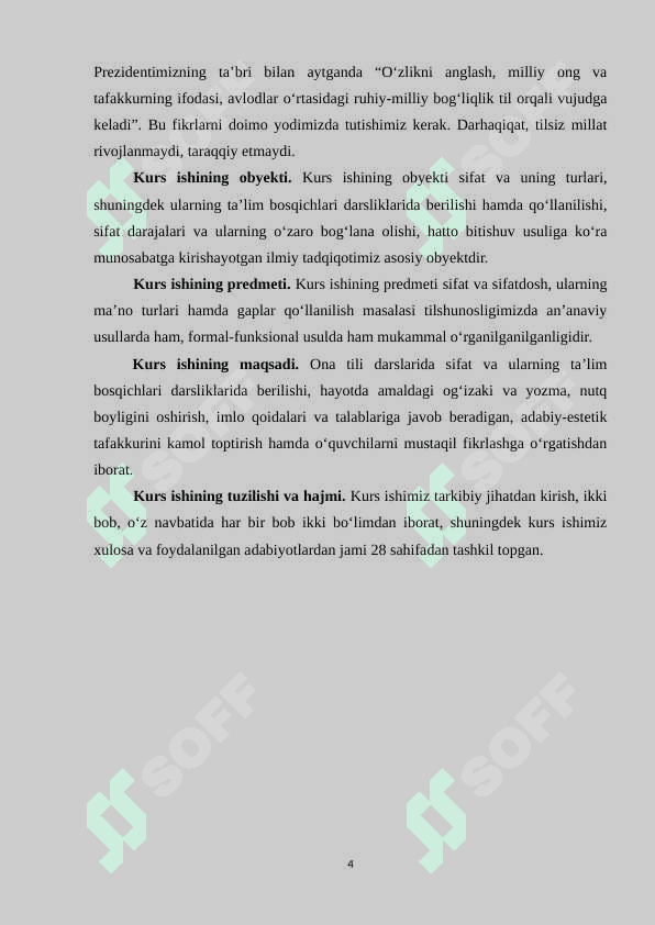 Sifat soʻz turkumi sifatidagi umumiy xarakteristikasi 4