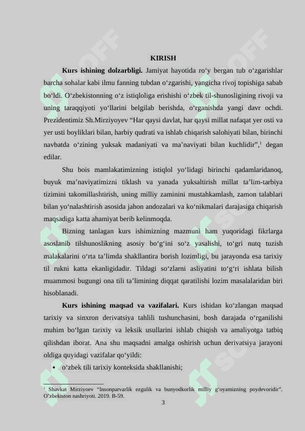 Tarixiy va sinxron derivatsiya 3