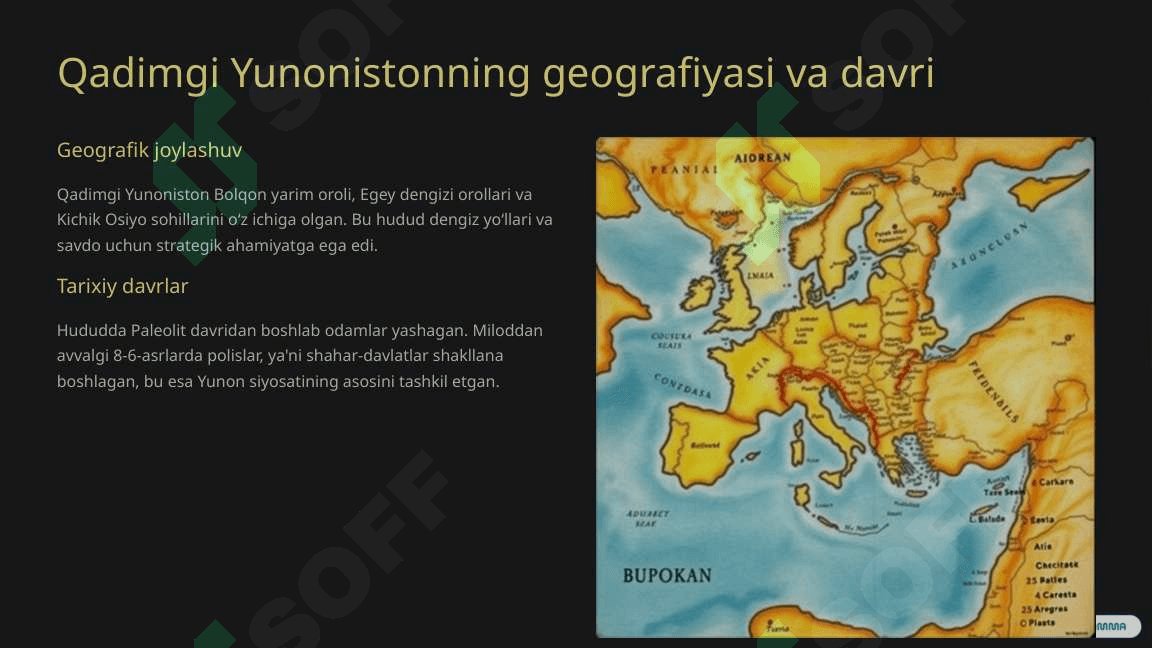 Qadimgi Yunoniston sivilizatsiyasi 2