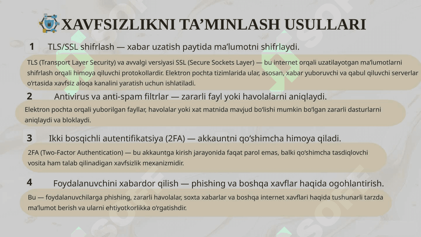 Spamni aniqlash uchun electron pochta xabarlarini tasniflash algoritmini ishlab chiqish 7