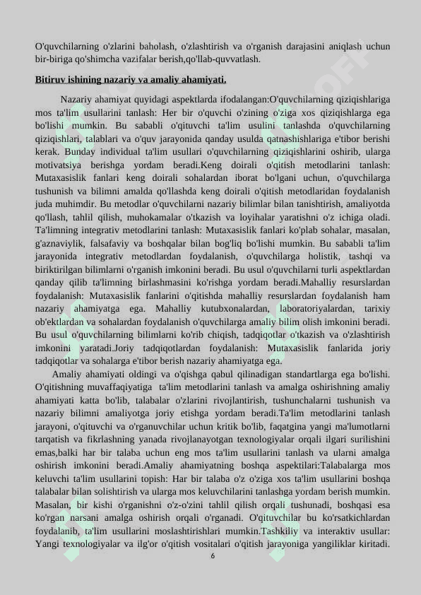 “Elektron raqamli imzo” mavzusidan  elektron darslik yaratish 6