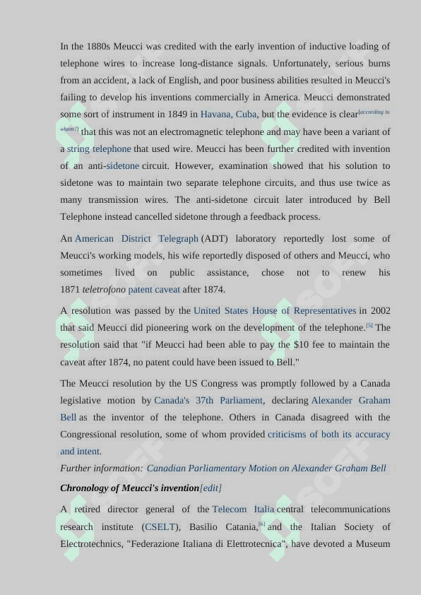 History of the telephone invention 6