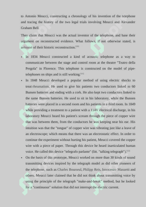 History of the telephone invention 7