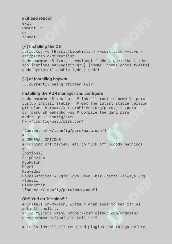 Arch Linux Installing 4