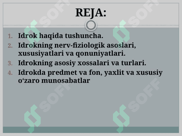 Vaziyatni noto'g'ri idrok etish va uning oqibatlari 2