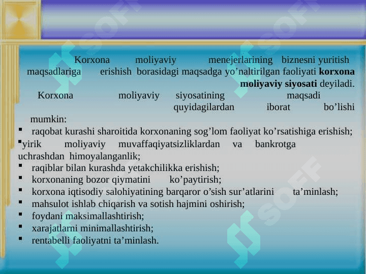 MOLIYAVIY SIYOSAT 4
