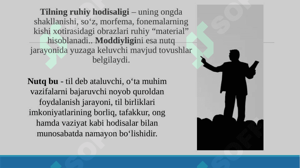 TIL VA NUTQ MUNOSABATLARI. NUTQ SHAKLLARI. NUTQ ODOBI 8