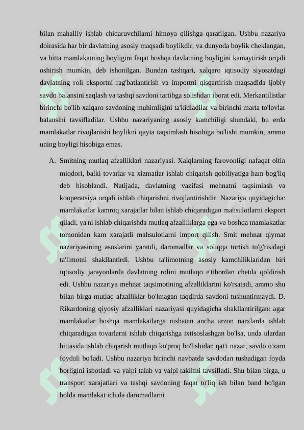 Tashqi savdo siyosati 8