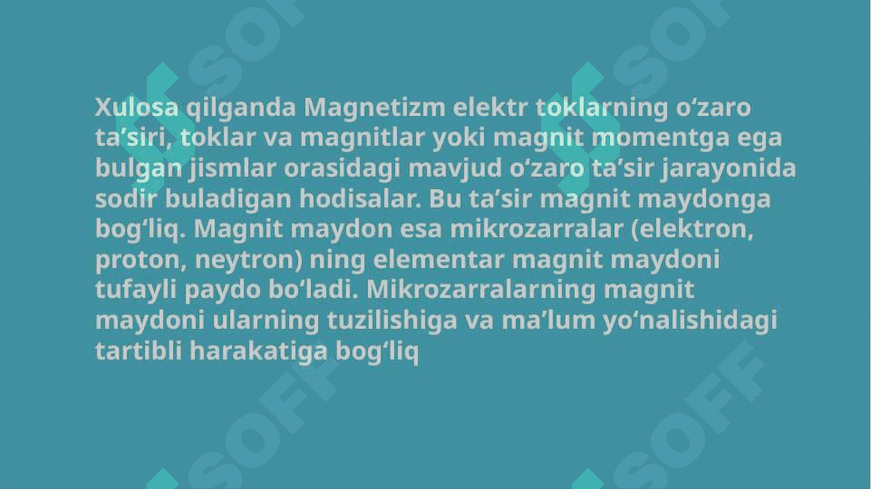 Dia Para va perramagnetizm tabiati 5