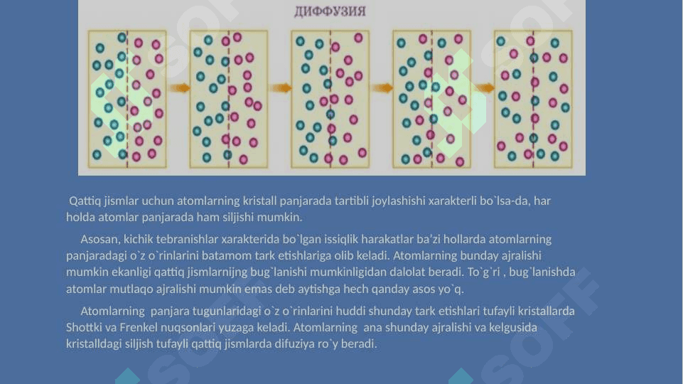 Diffuziya haqida umumiy tushuncha 3