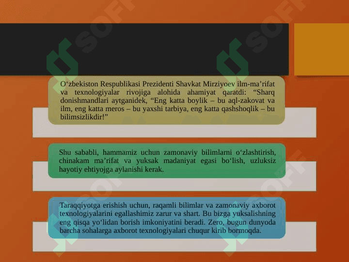 Ilm maskani katta hayot maktabi! 3