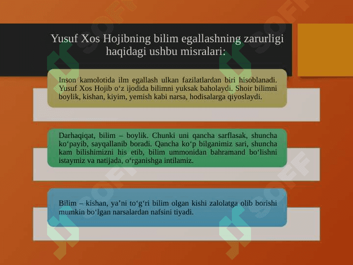 Ilm maskani katta hayot maktabi! 5