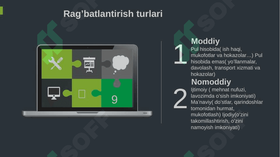 Personalni rag’batlantirish (slayd) 6