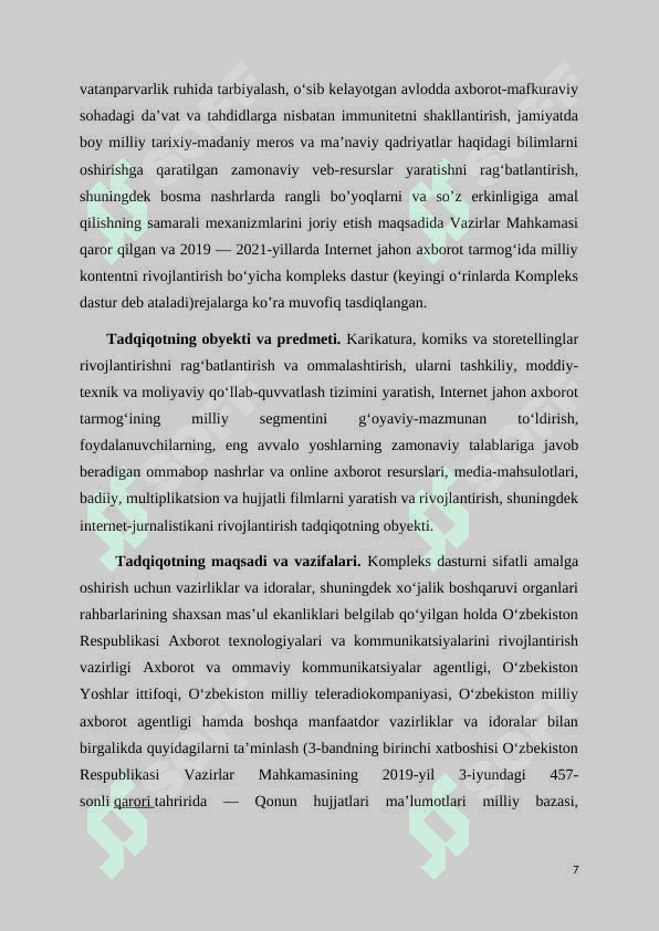 Komiks – vizual storitelling namunasi sifatida 7