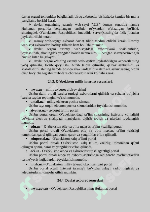 O’zbekiston milliy internet resurslari 2