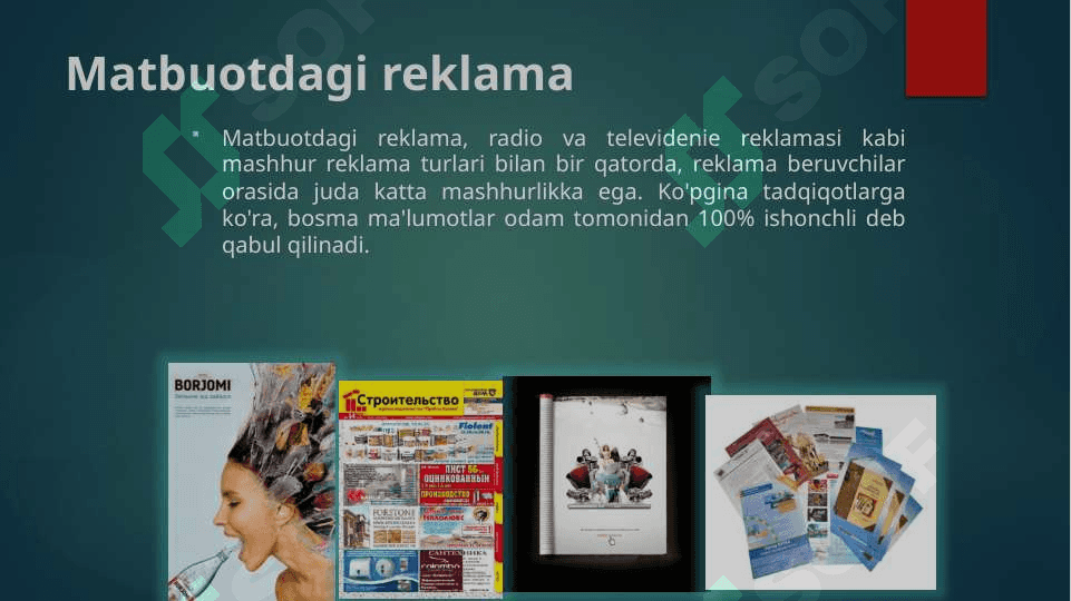 Reklama kommunikatsiya vositasi sifatida 4