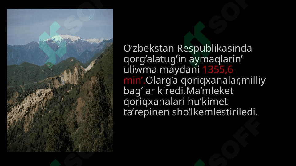 O’zbekstanda qorg’alatug’in ta’biyiy aymaqalar 3