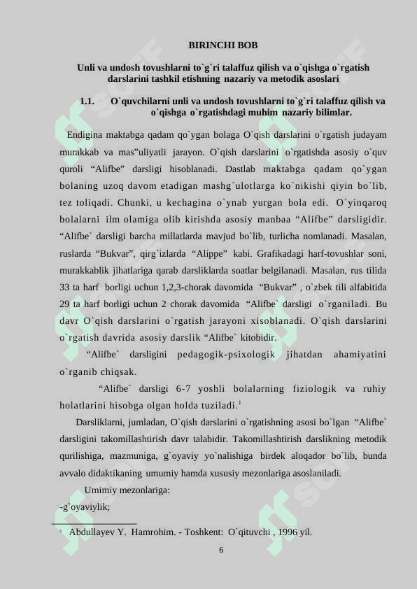 OʻQISH DARSLARIDA MANTIQIY MASHQLARNI TASHKIL ETISH 6