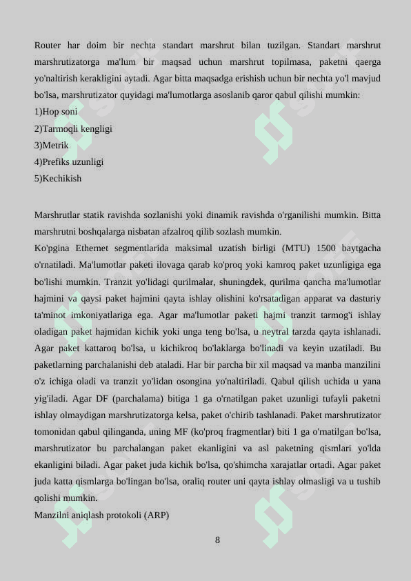 ADRESLASH VA UNING TURLARI. SHIFRATOR VA DESHIFRATORLAR. TRANZISTOR.TRIGGER VA REGISTER 8