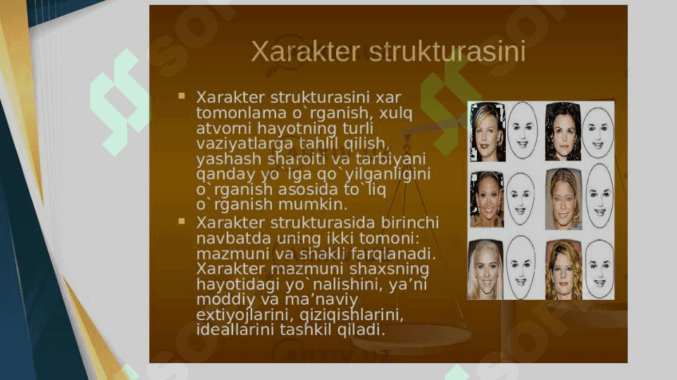 Xarakter shakllanishida ishtirok etuvchi omillari 3