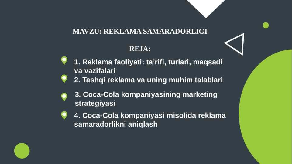 Reklama samaradorligi (SLAYD)
