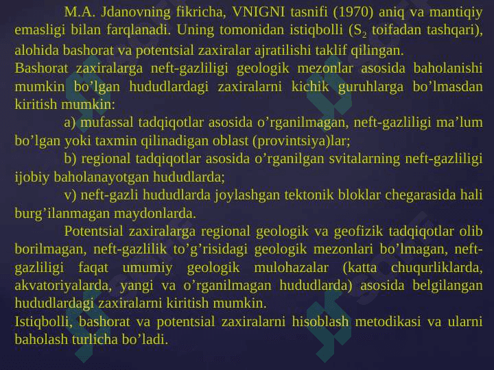 NEFT VA GAZNING ISTIQBOLLI (С2 TOIFA) 8