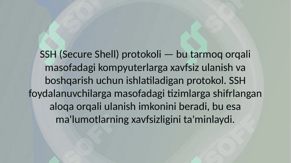 Telnet va SSH protokollarini o‘rganish 3