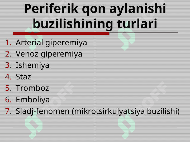 Periferik qоn аylanishining buzilishlari 7