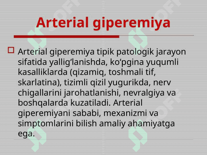 Periferik qоn аylanishining buzilishlari 8