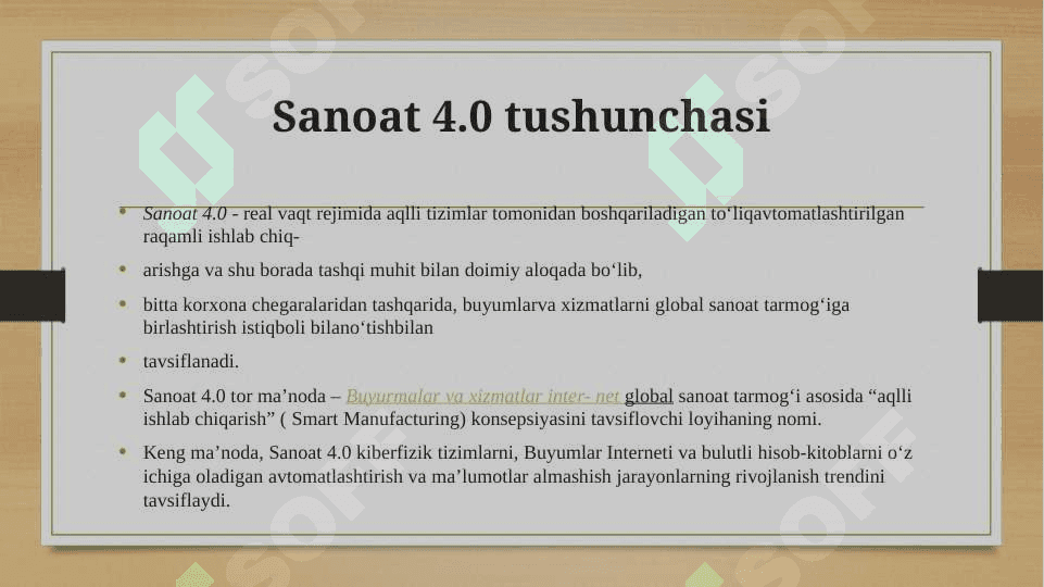 Sanoat 4.0 texnologiyasi 3