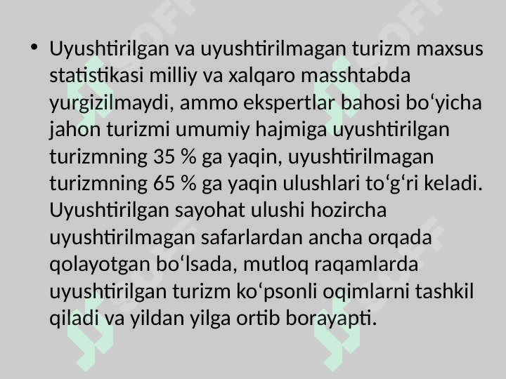 TURIZM INFRATUZILMASIDA SAYOHAT AGENTLIKLARI 3