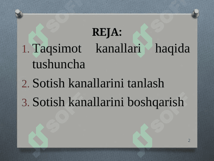 TURIZM VA MEHMONXONA XO‘JALIGIDA TAQSIMOT KANALLARI 2