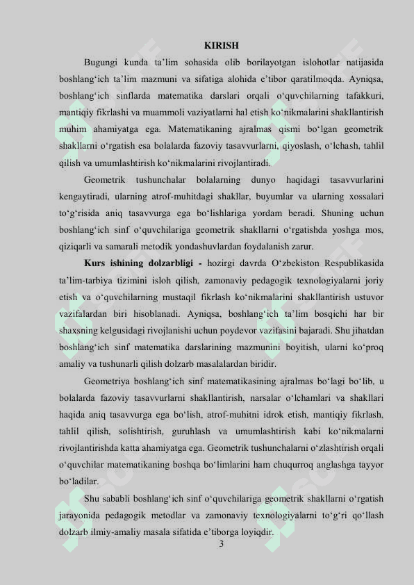 Boshlangʻich sinf matematika darslarida geometrik shakllarni oʻrgatish 3