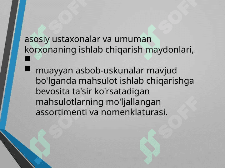 Ishlab chiqarish quvvatini rejalashtirish 6