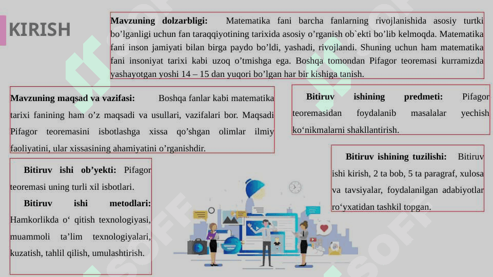 Pifagor teoremasining turli isbotlari 4