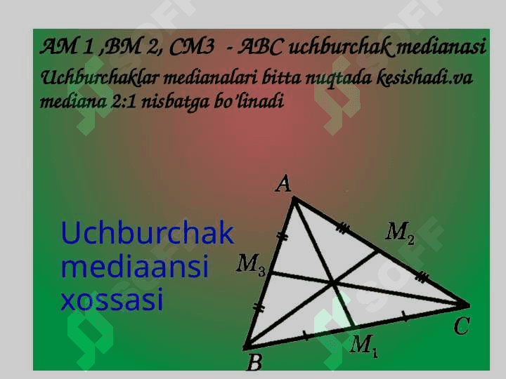 BISSEKTRISSA  geometriya 8
