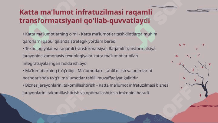 Big data infratuzilma:imkoniyatlar va muamolar 3