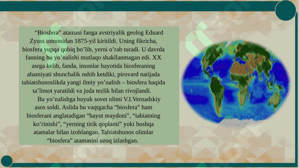 Atrof muhitni qadrlash usullari 5