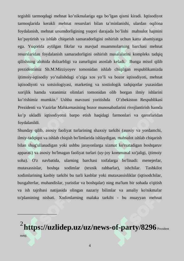 Mehnat bozori va korxonalarda mehnat resurslaridan foydalanish 4