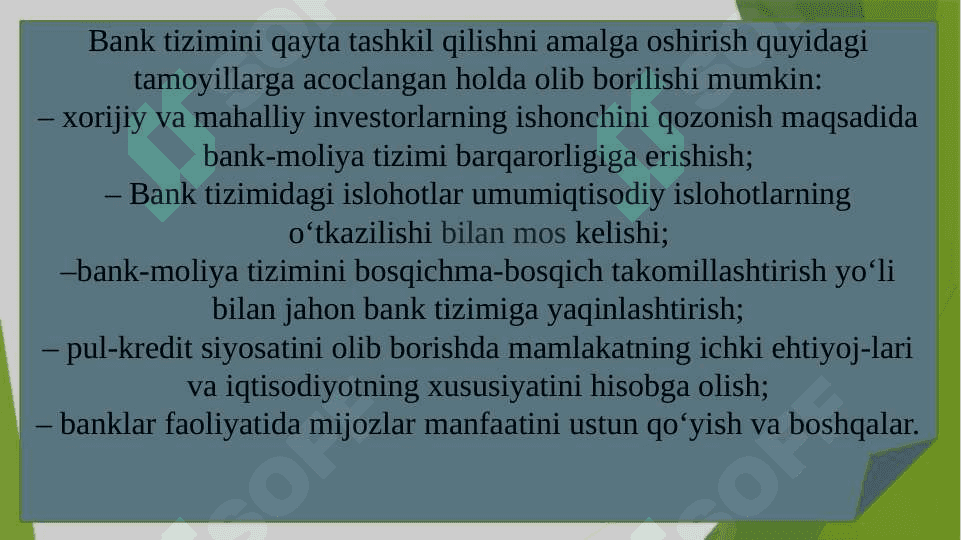 “O’zbekiston Respublikasi bank tizimi likvidlilik dinamikasini 2024-yil bo’yicha tahlili” pptx 4