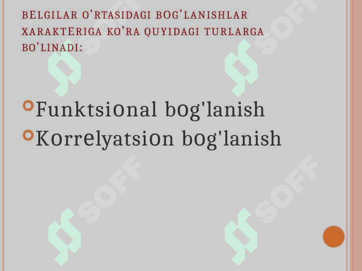 КORRELYATSION VA REGRESSION TAHLIL 4