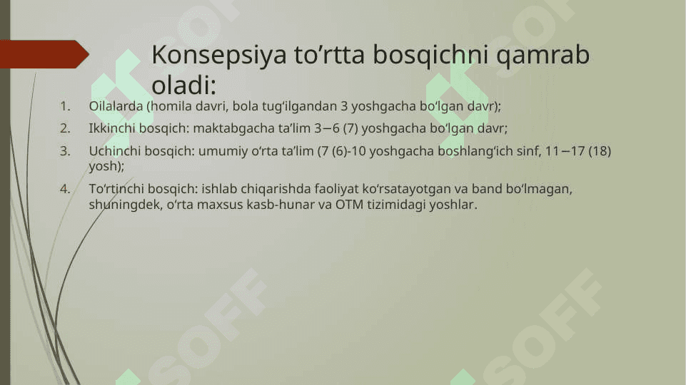 Uzluksiz ma’naviy tarbiya konsepsiyasining maqsad va vazifalari 4