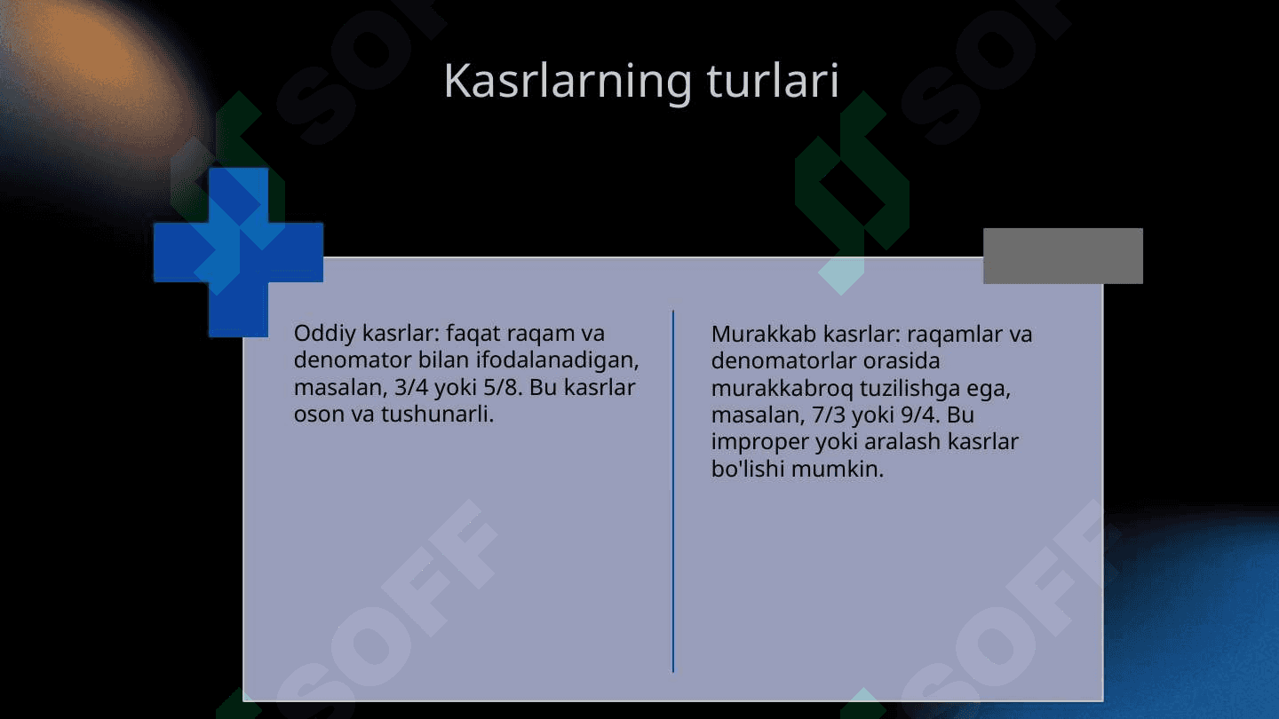 Boshlanĝich sinflarda kasr tushunchasi bilan tanishtirish metodikasi 4