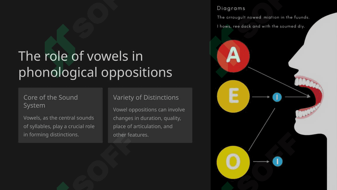 The classification of the phonological oppositions of vowels 3