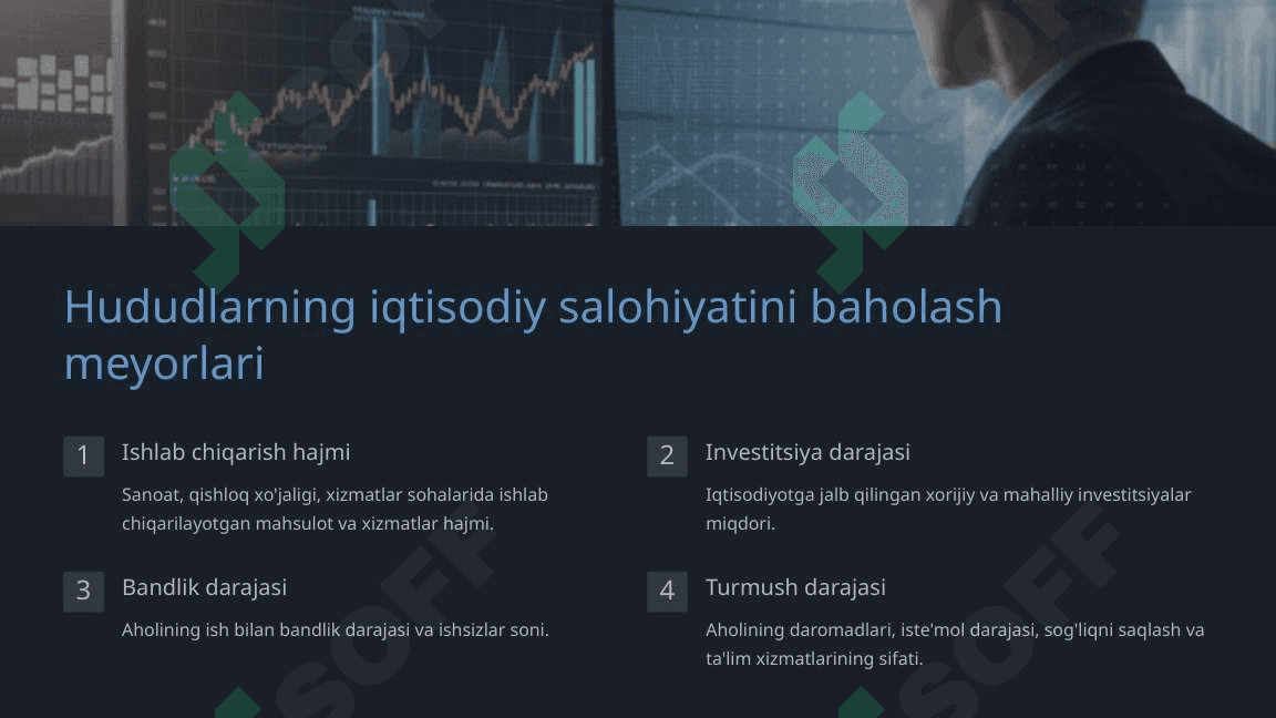 Hududlarning iqtisodiy salohiyati va barqaror iqtisodiy o‘sish 4